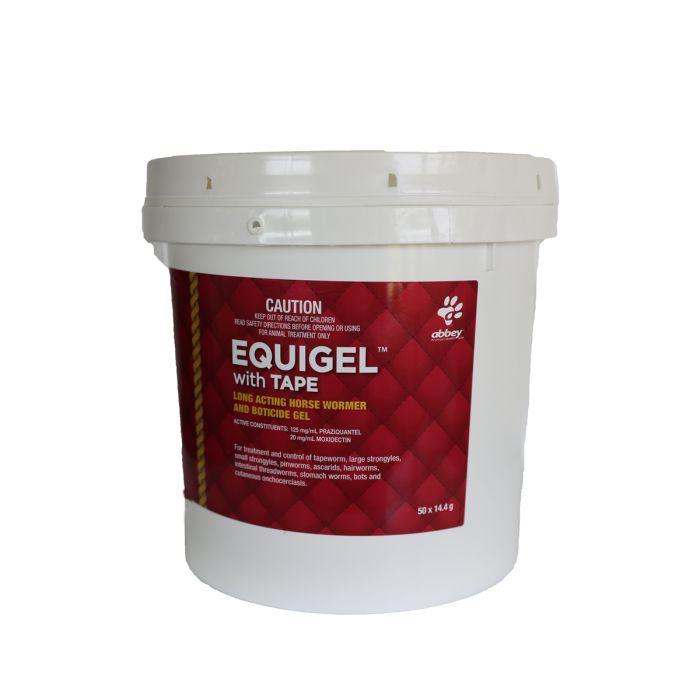 Equigel with Tape 14.4g * 50 - Stud Bucket