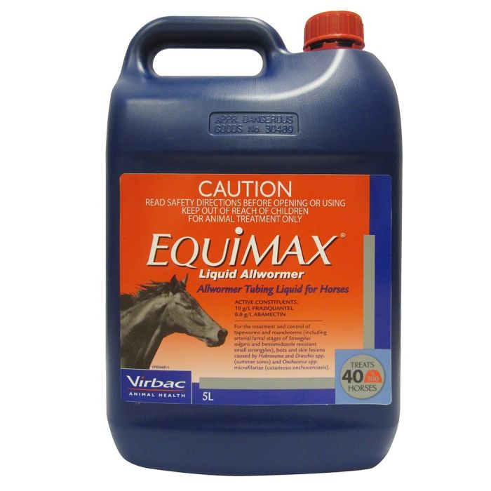 Equimax Liquid Horse Wormer 5L