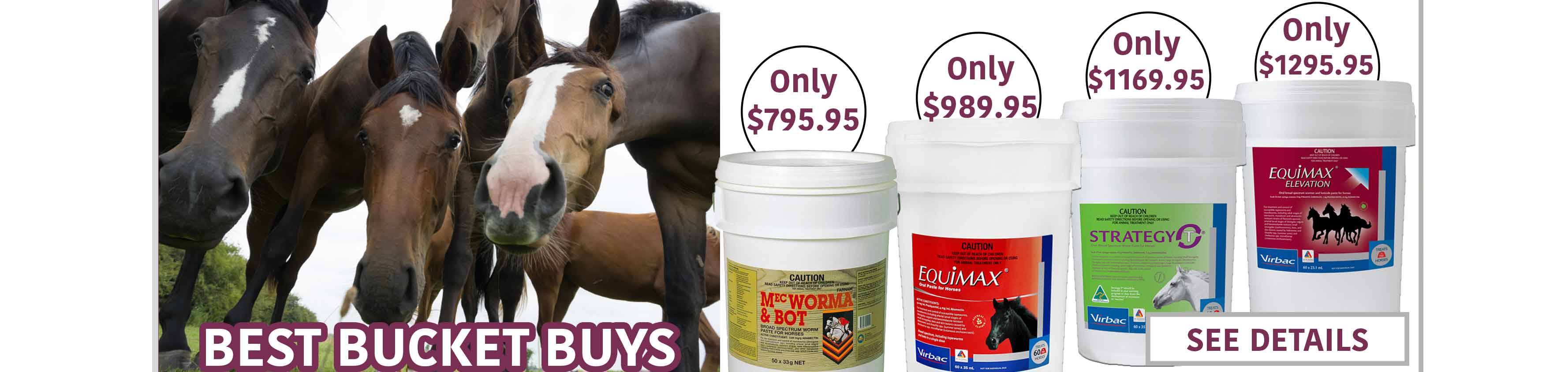 Discounted Horse Wormers
