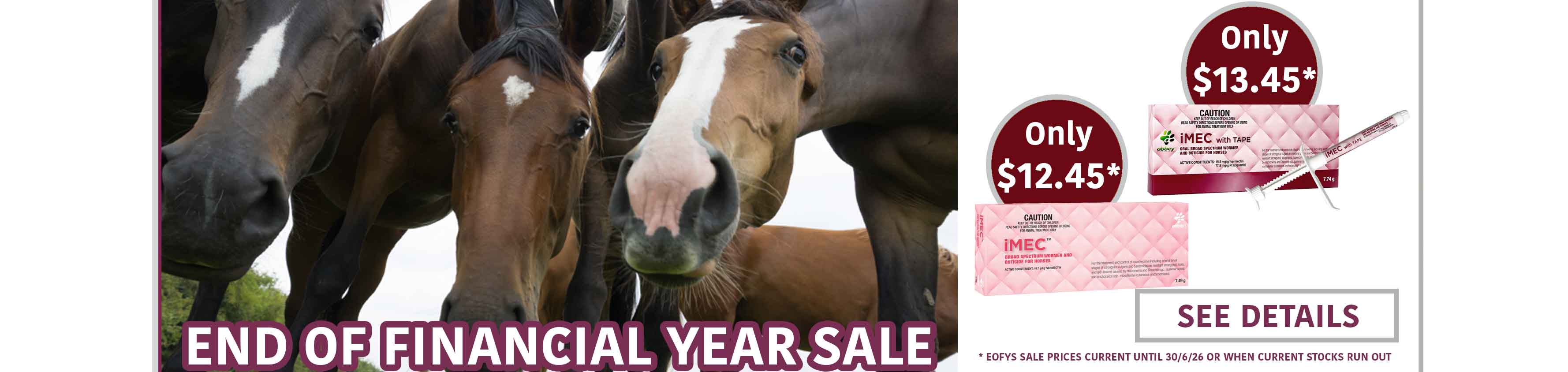 Discounted Horse Wormers